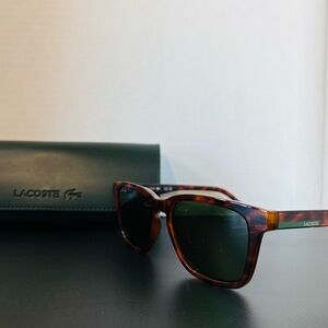 Authentic LACOSTE Tortoise Sunglasses - New with Packaging